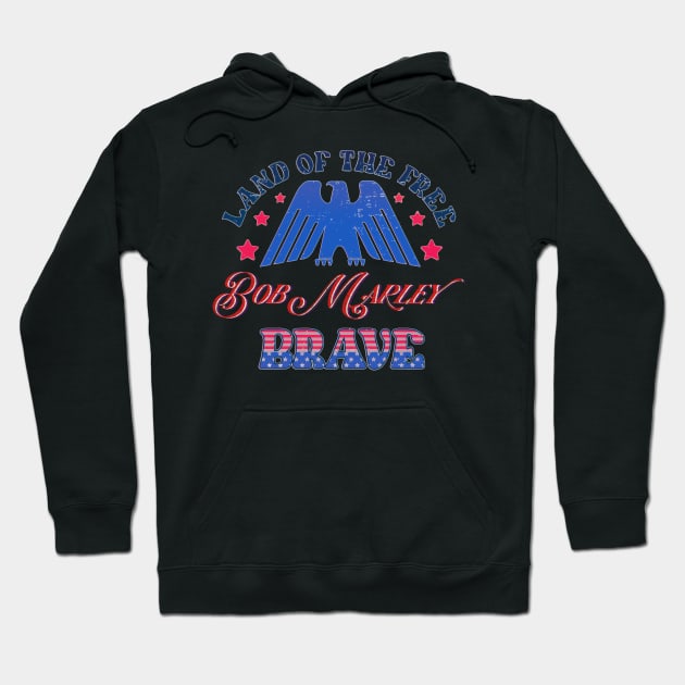 BRAVE ONE LOVE REDEMPTION - LAND OF THE FREE Hoodie by RangerScots